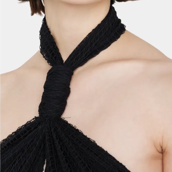 NWT Helmut Lang net black dress - Picture 3 of 6